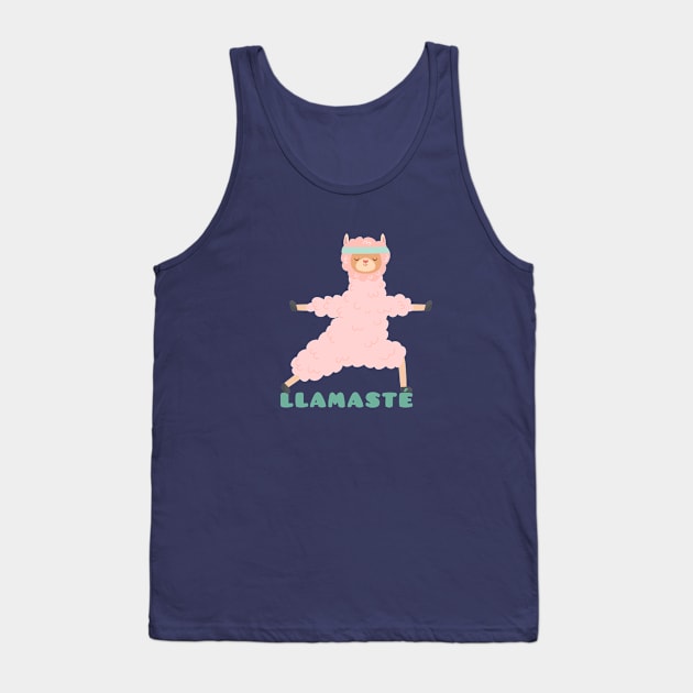 Llamaste Tank Top by FunUsualSuspects